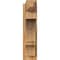 Ekena Millwork Balboa Rough Sawn Craftsman Outlooker, Western Red Cedar, 6"W x 20"D x 24"H OUT06X20X24BOA04RWR - alternate 2